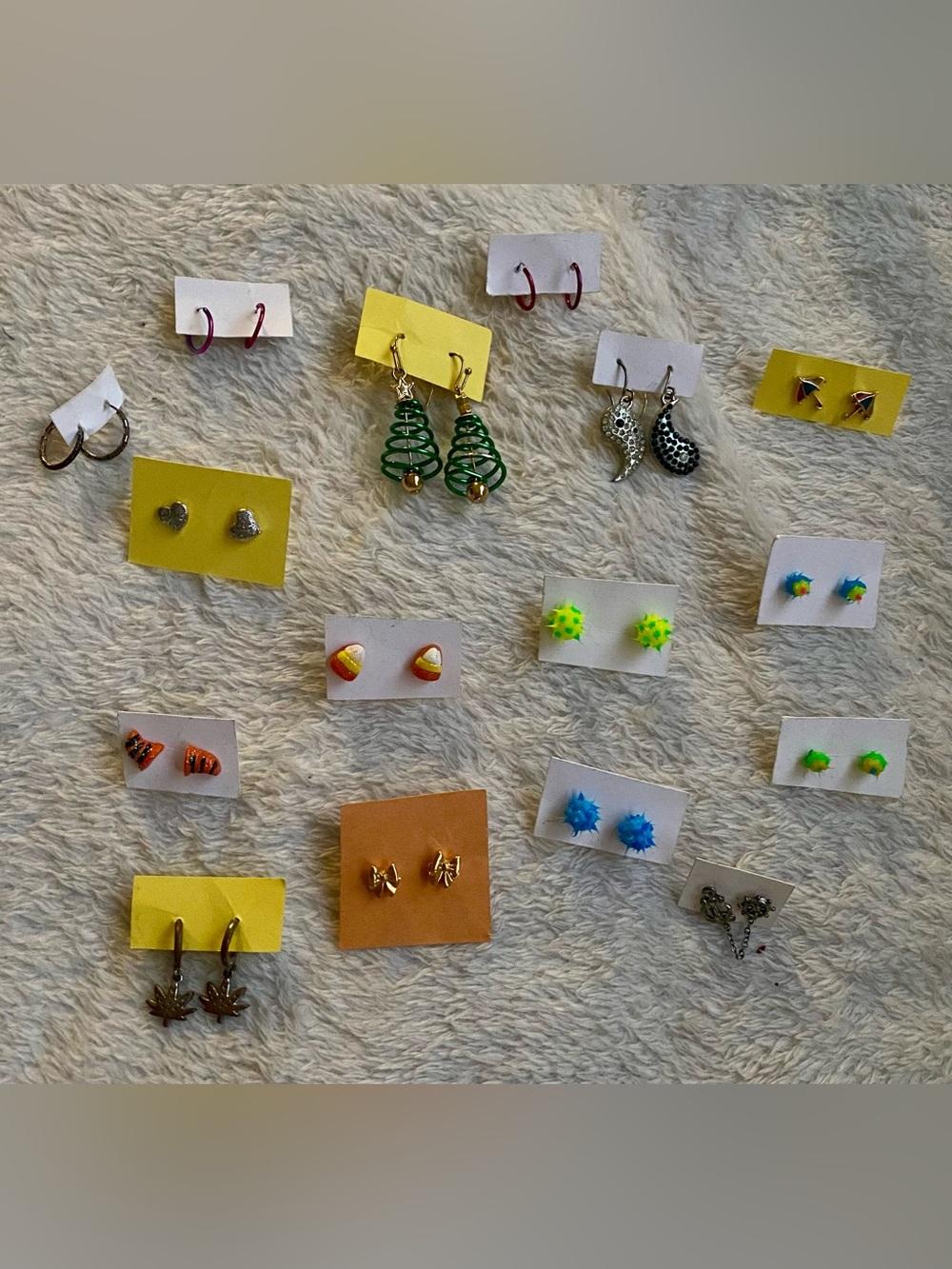 Fun earrings